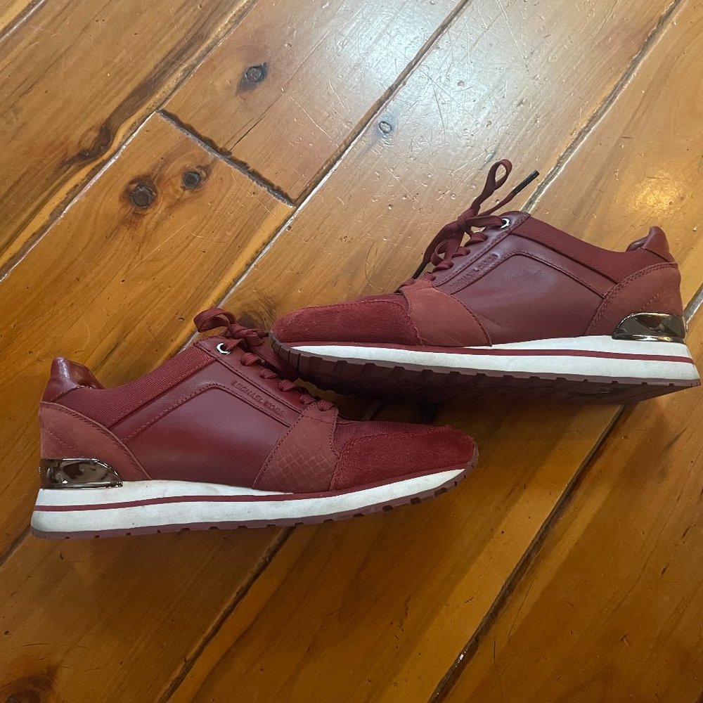 MICHAEL KORS Unique burgundy sneakers - Picture 6 of 11